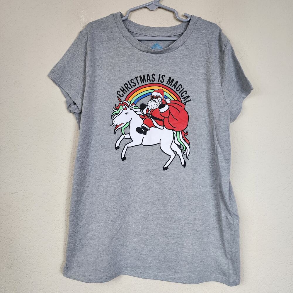 XL Christmas Is Magical Thereabouts Tee Shirt Top